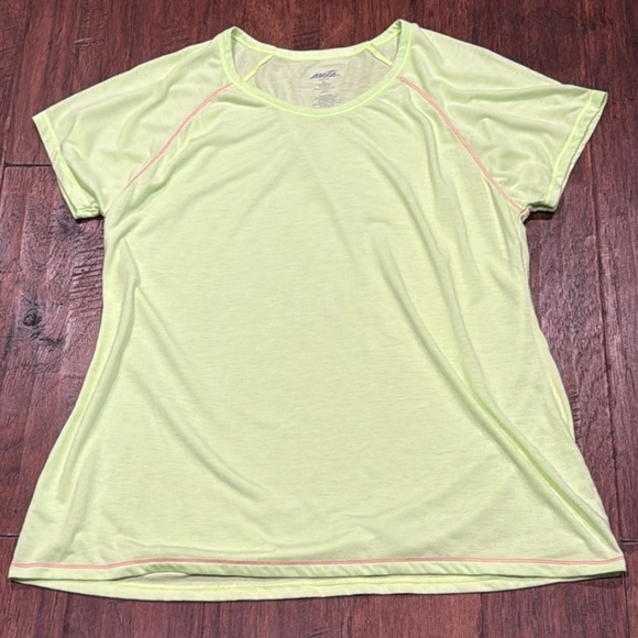 Avia Tops - New!! XL Avia Neon Green Athletic Top